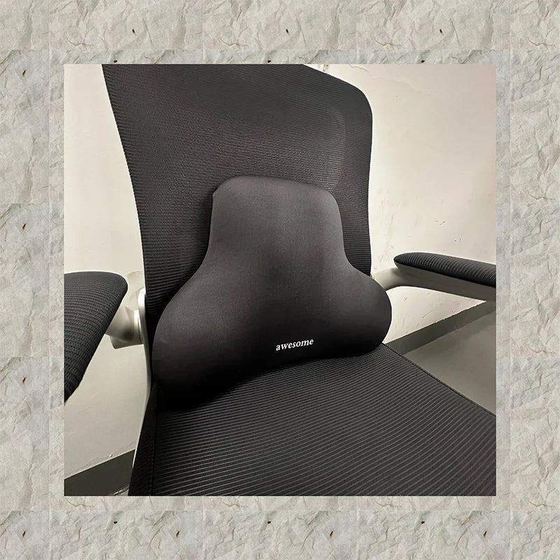 Office Lumbar Cushion Memory Foam Chair Backrest Cushion Postpartum Waist Support Multifunctional Pain Relief Pillow